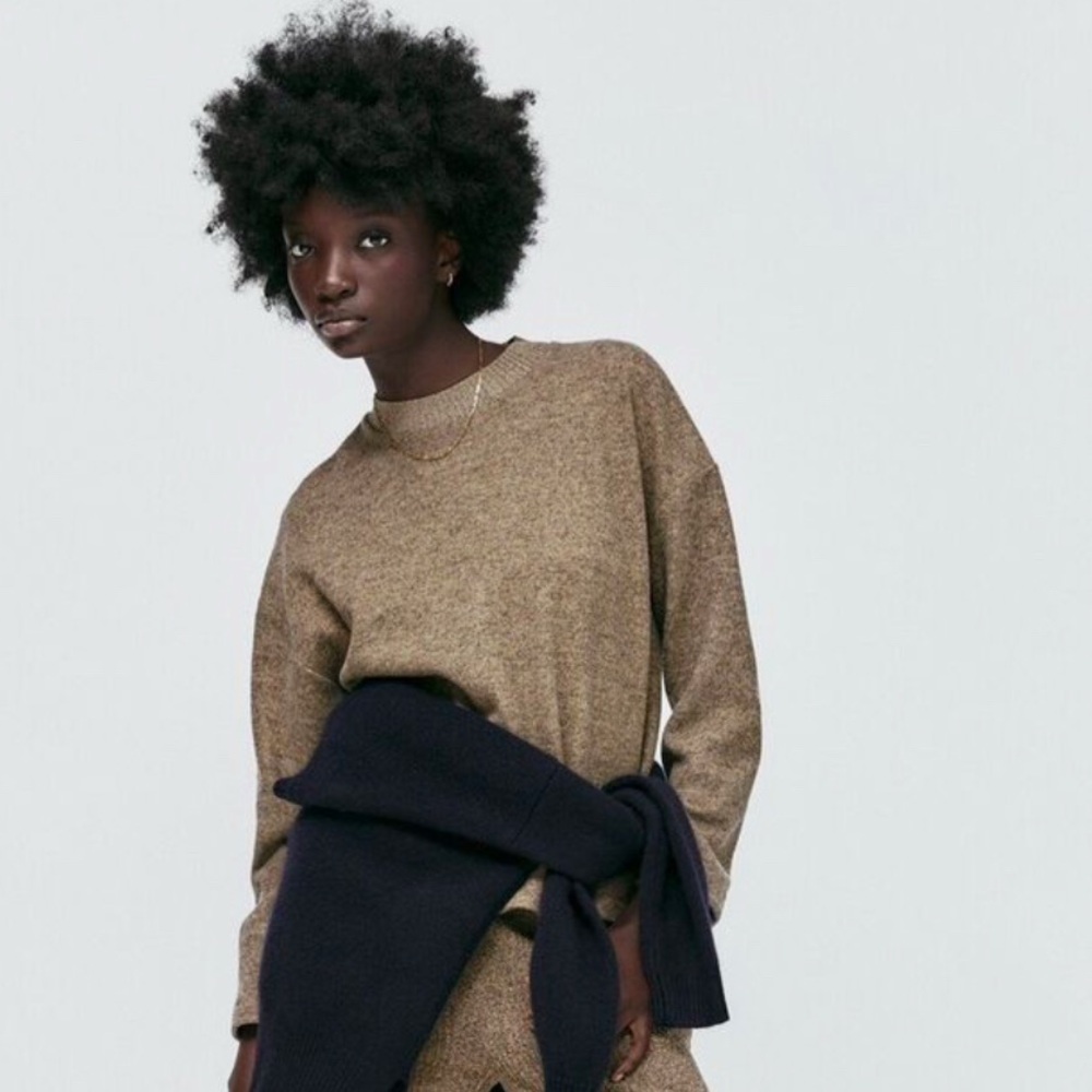 Zara Women’s Brown Sweater, Size M - Picture 3 of 12